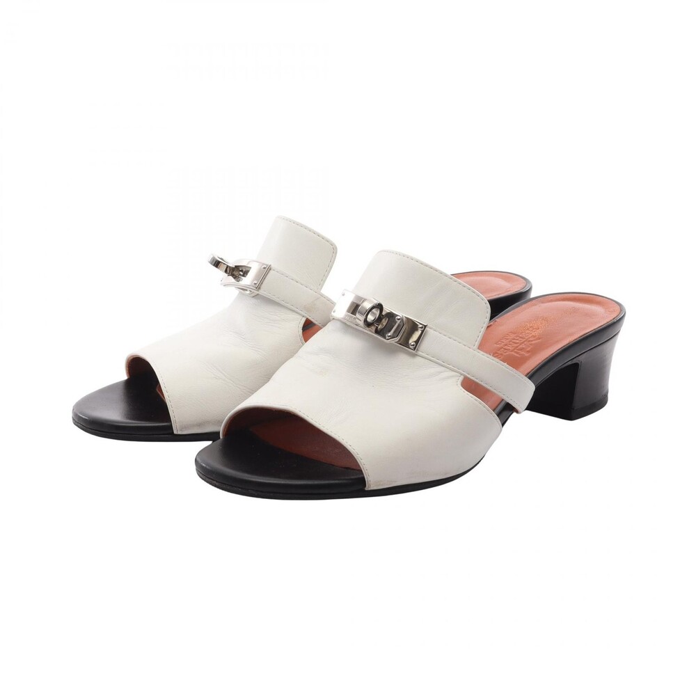 Hermes Candy Mule Heels Sandals Shoes #339429H35B